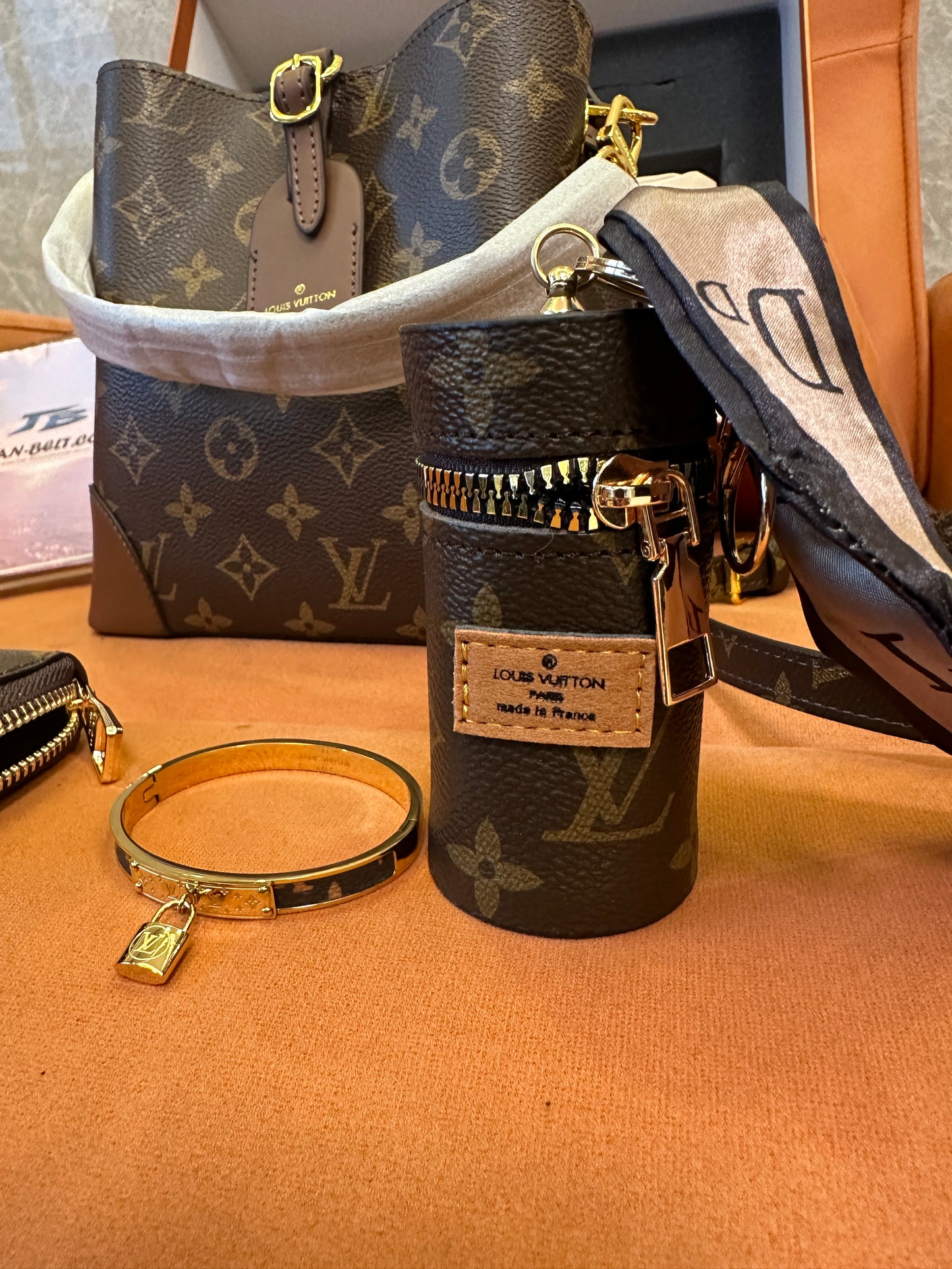 Louis Vuitton CarryAll Cargo PM Monogram Set