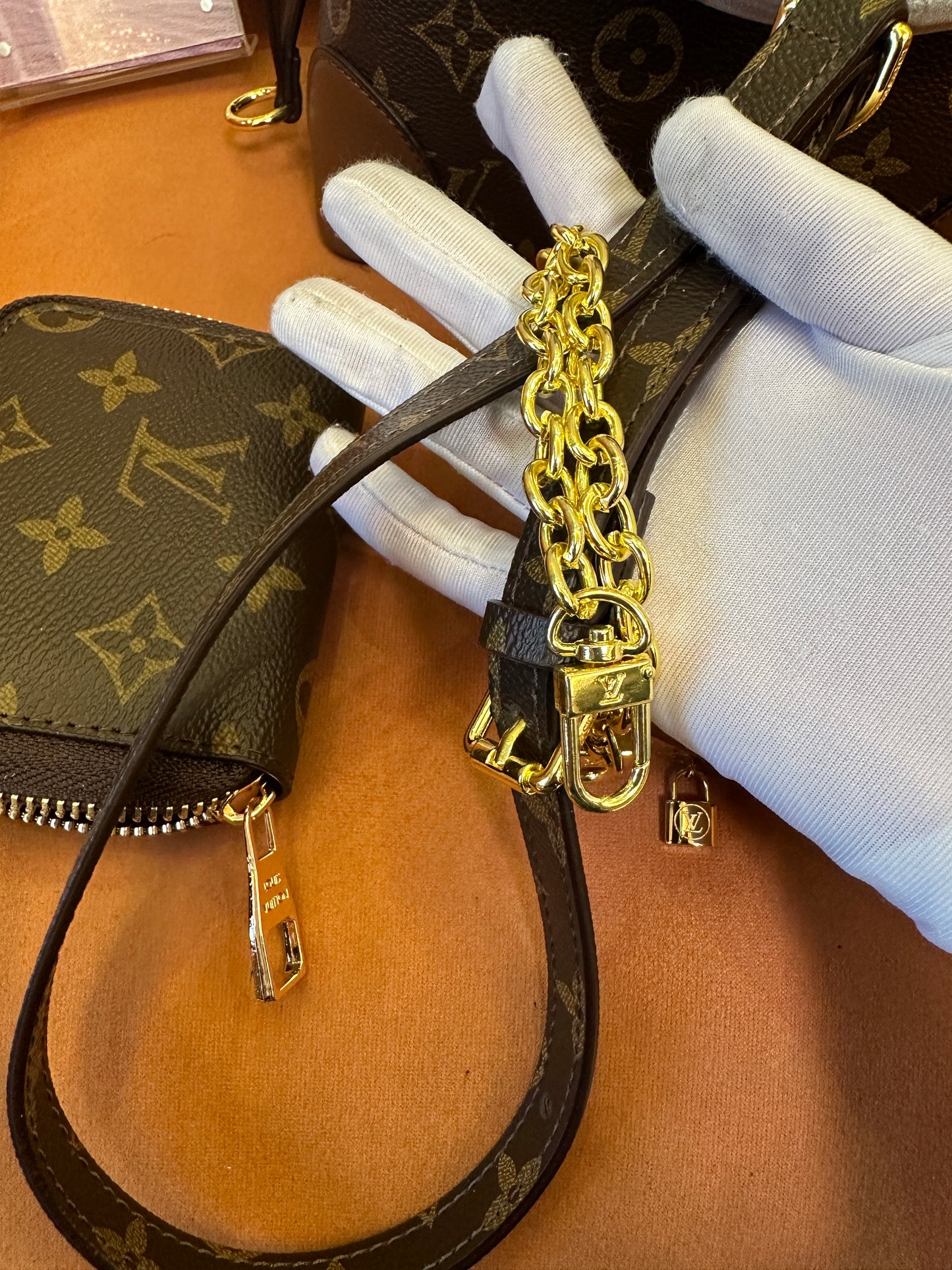Louis Vuitton CarryAll Cargo PM Monogram Set
