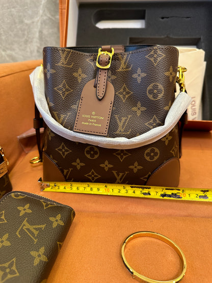 Louis Vuitton CarryAll Cargo PM Monogram Set