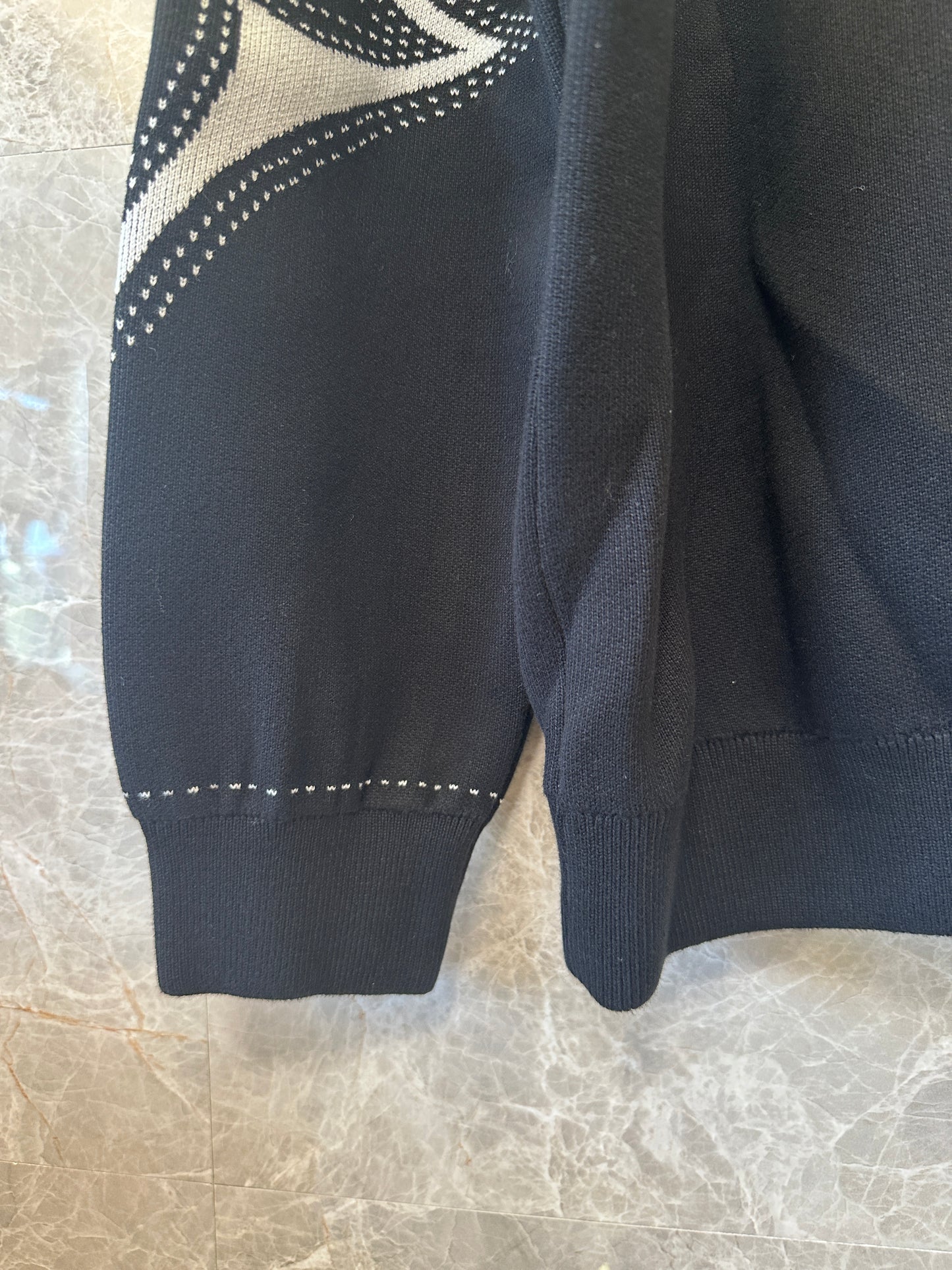 Louis Vuitton LV Monogram Sleeve Zip Hoodie