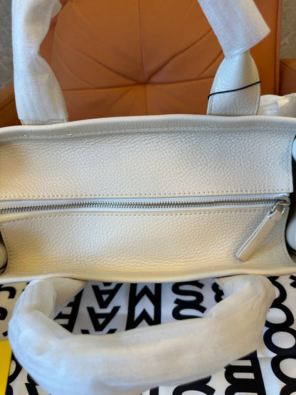 Marc Jacobs The Tote Bag White Leather