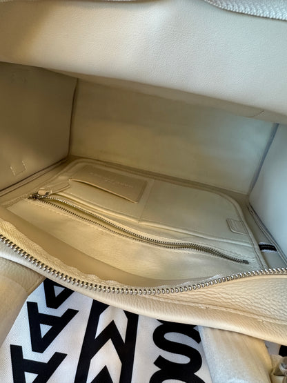 Marc Jacobs The Tote Bag White Leather