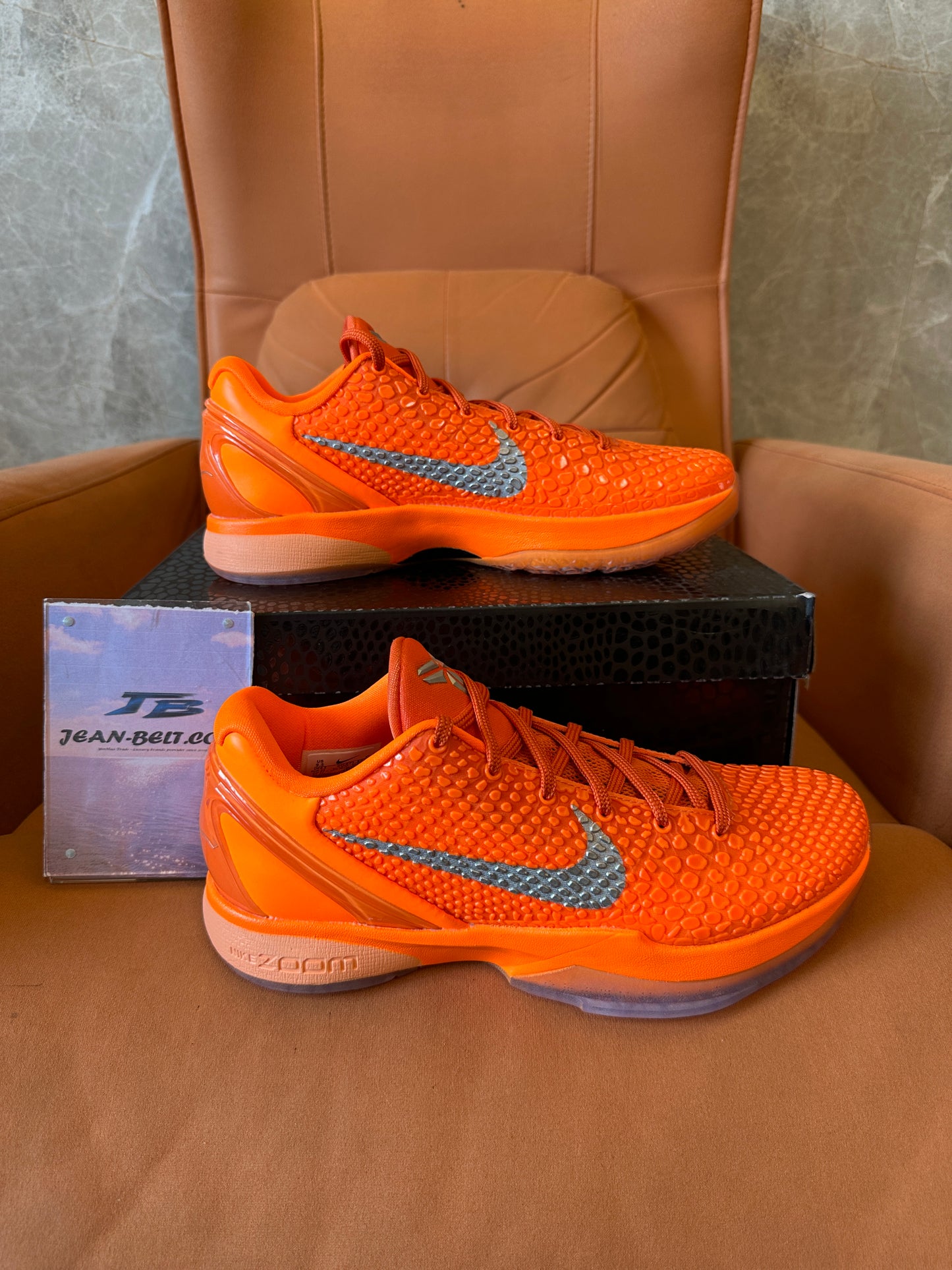 Nike Kobe 6 Protro Total Orange Basketball Shoes