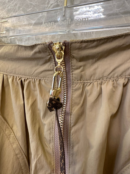 Louis Vuitton Lightweight Hooded Jacket & Cargo Skirt Set – Khaki