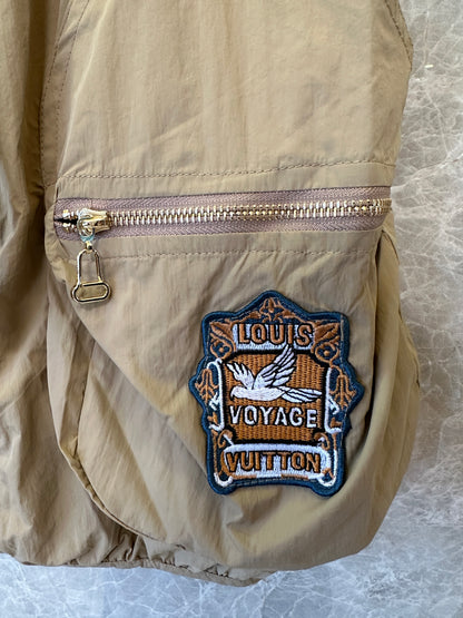 Louis Vuitton Lightweight Hooded Jacket & Cargo Skirt Set – Khaki