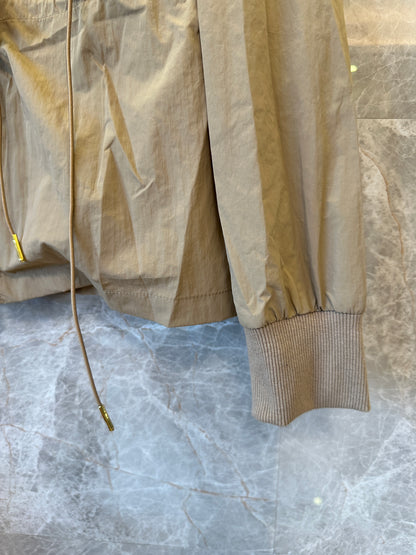 Louis Vuitton Lightweight Hooded Jacket & Cargo Skirt Set – Khaki
