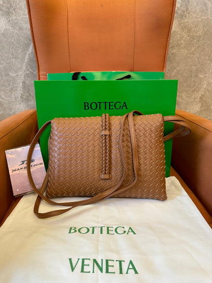 Bottega Veneta Intrecciato Leather Crossbody Bag
