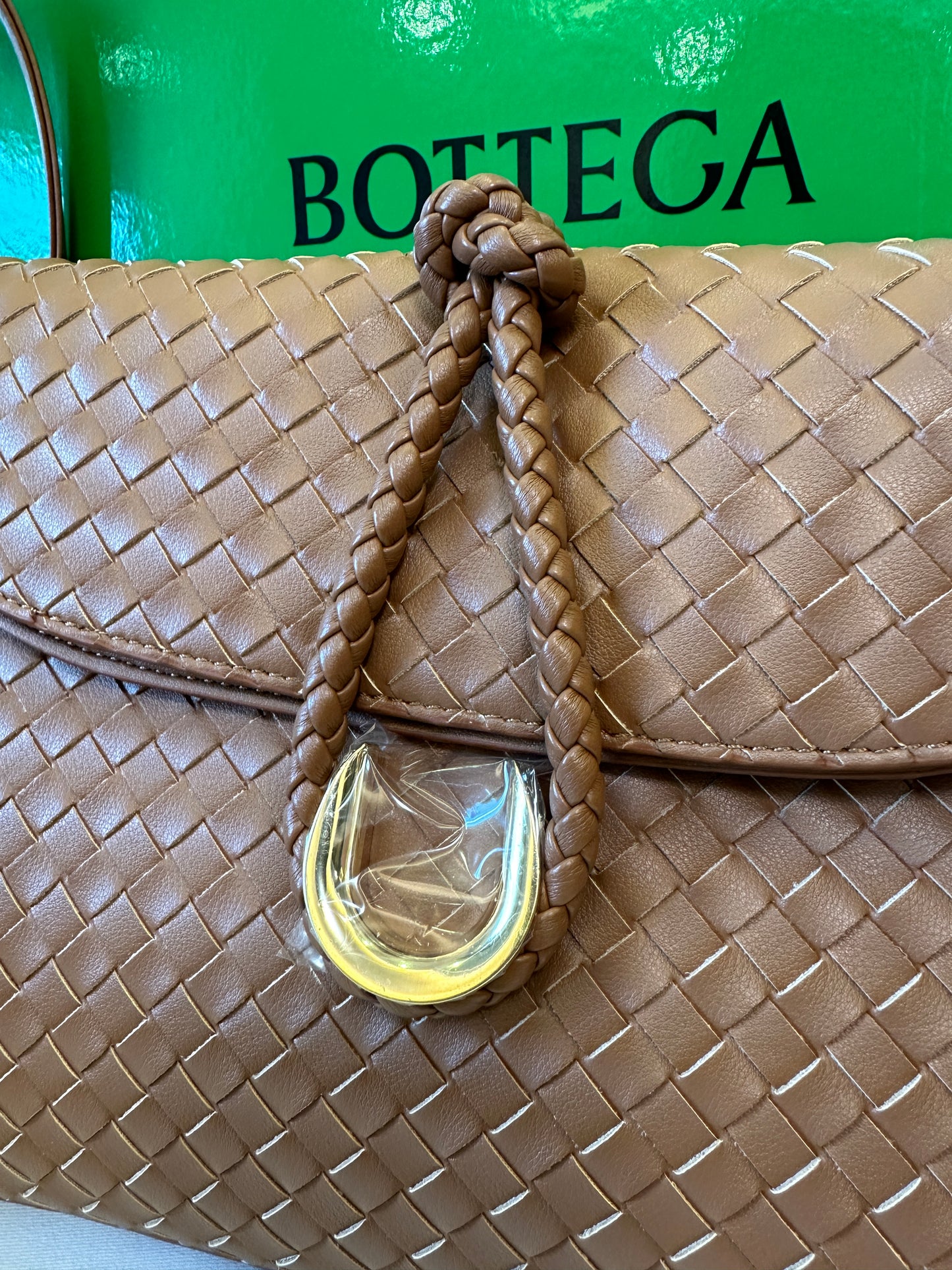 Bottega Veneta Intrecciato Leather Crossbody Bag