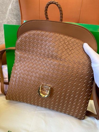 Bottega Veneta Intrecciato Leather Crossbody Bag