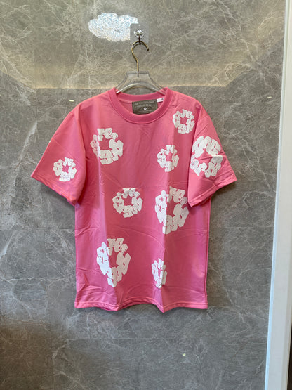 Denim Tears Pink Graphic T-Shirt