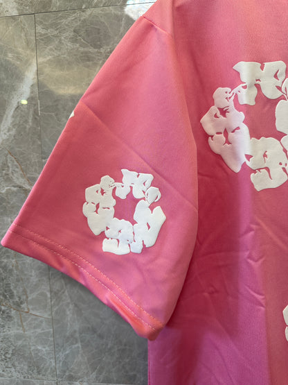 Denim Tears Pink Graphic T-Shirt