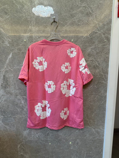 Denim Tears Pink Graphic T-Shirt