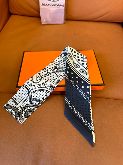 Hermès Twilly Silk Scarf