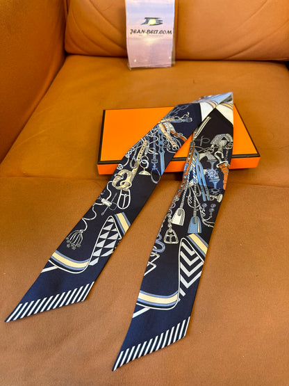 Hermès Twilly Silk Scarf