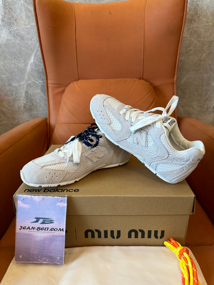 New Balance x Miu Miu 530 Sneakers Cream