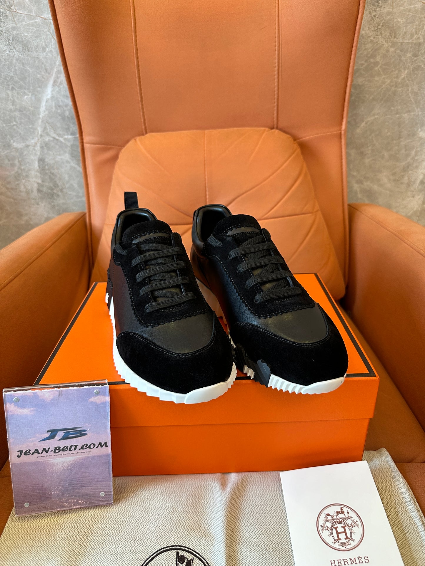 Hermès Bouncing Sneakers Black