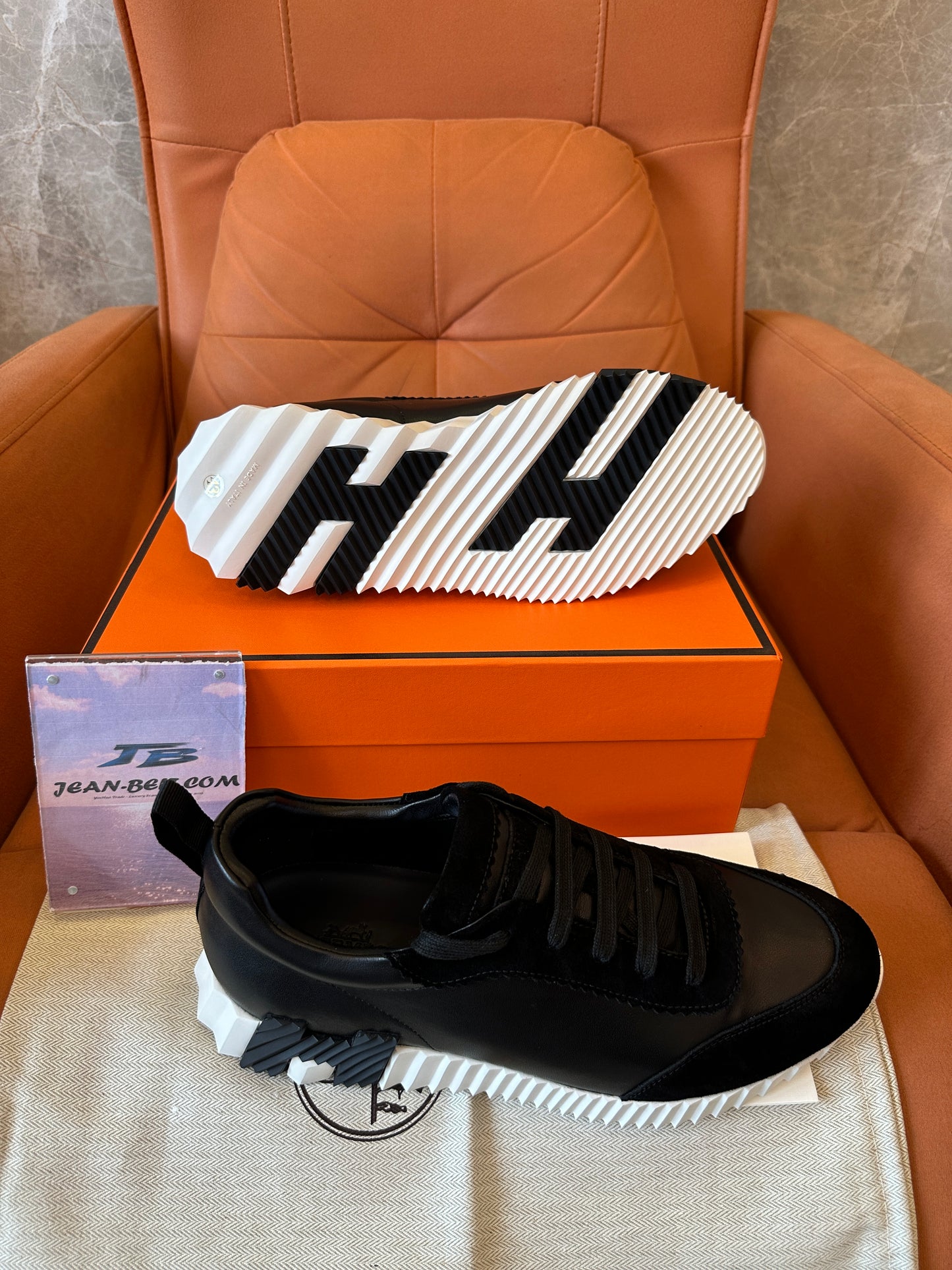 Hermès Bouncing Sneakers Black