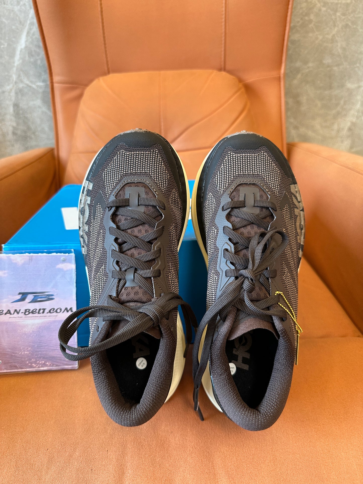 HOKA Mafate X Trail Running Shoes Brown