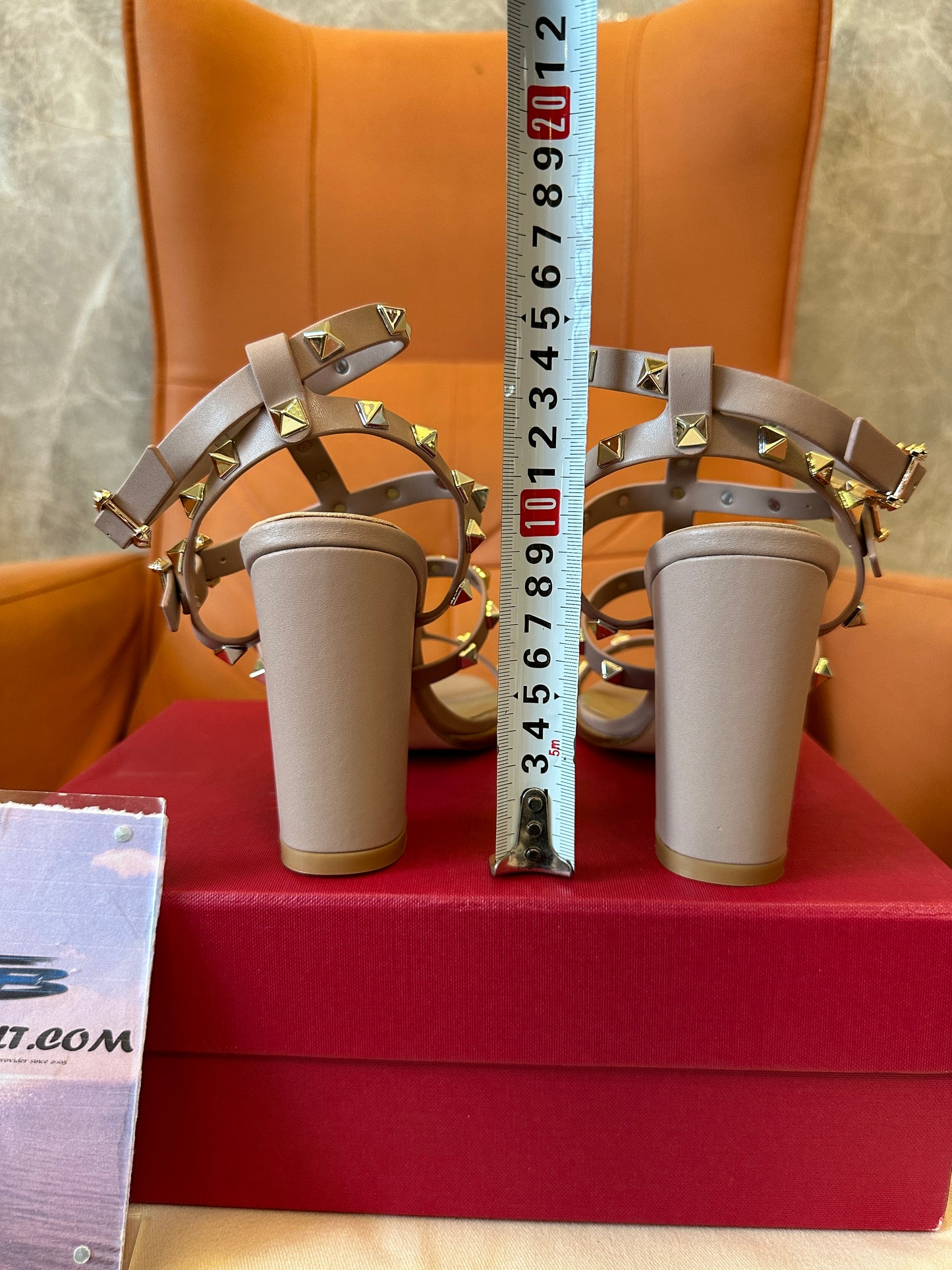 Valentino Garavani Rockstud Sandals Light Pink