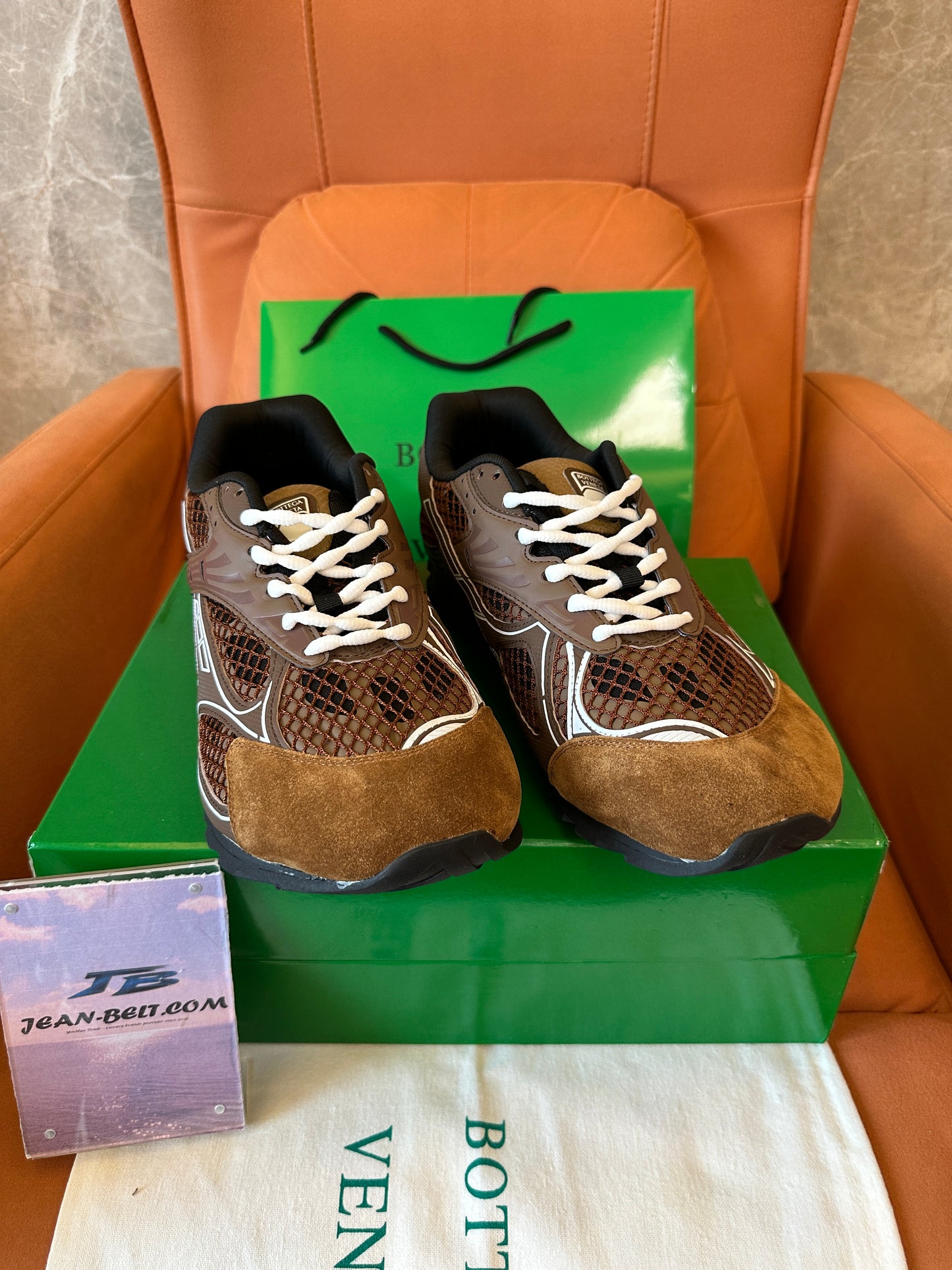 Bottega Veneta Orbit Sneakers Brown