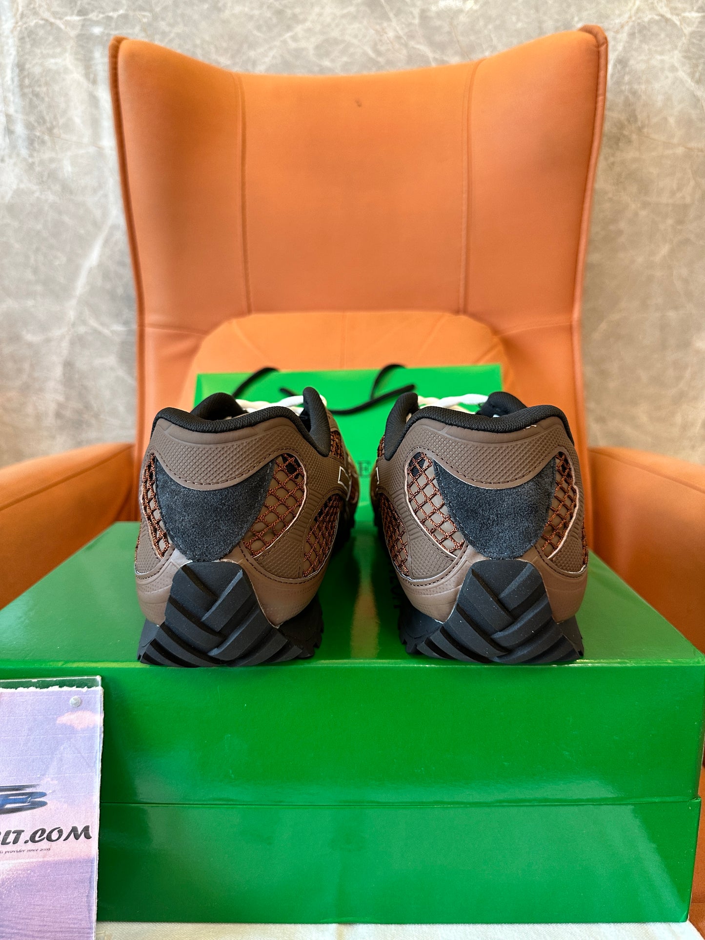 Bottega Veneta Orbit Sneakers Brown