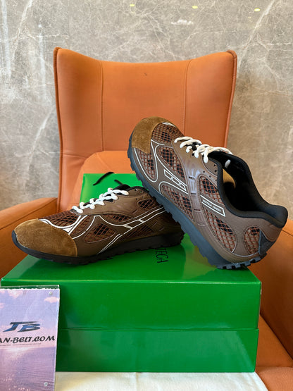 Bottega Veneta Orbit Sneakers Brown