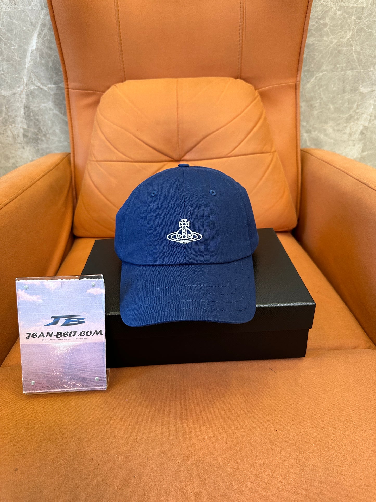 Vivienne Westwood Orb Logo Baseball Cap Blue