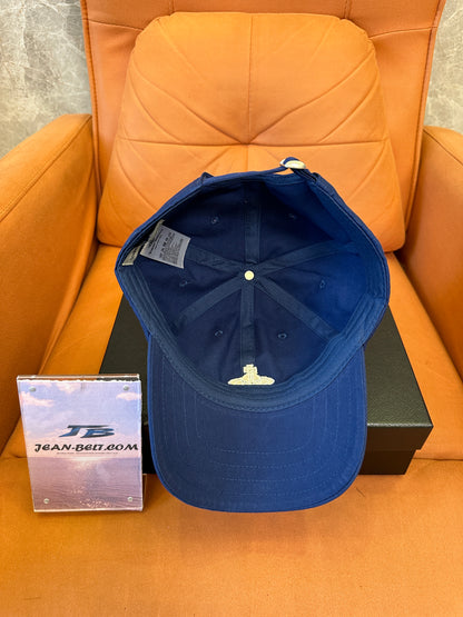 Vivienne Westwood Orb Logo Baseball Cap Blue