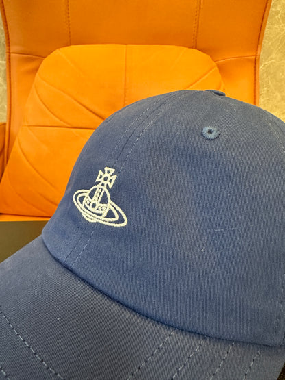 Vivienne Westwood Orb Logo Baseball Cap Blue