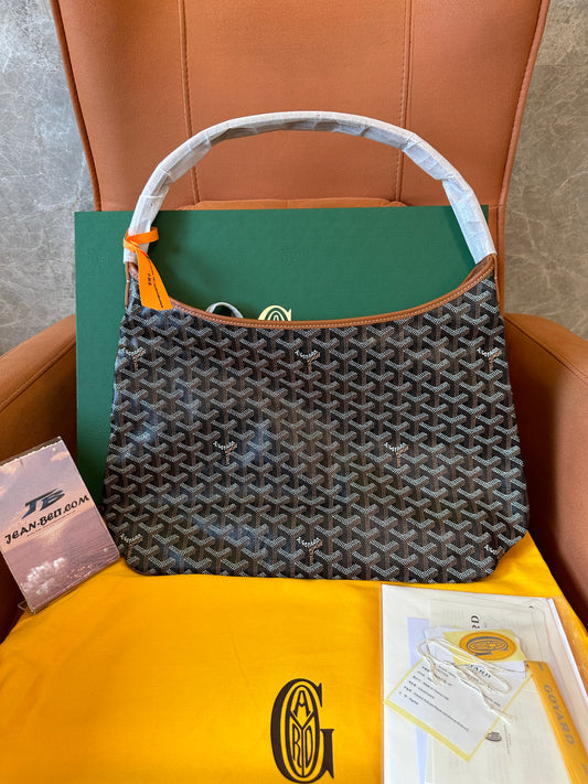 Goyard Saint Louis Tote Bag Brown with Pouch