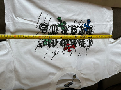 Chrome Hearts Multi-Color Cross Logo T-shirt