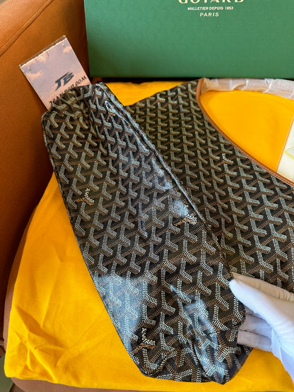 Goyard Saint Louis Tote Bag Brown with Pouch