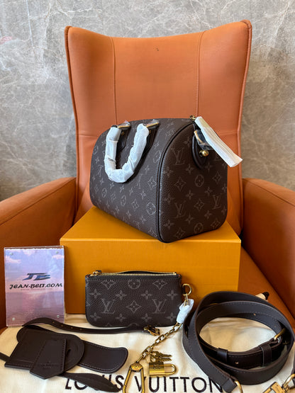 Louis Vuitton Speedy Bandoulière Monogram Bag Brown