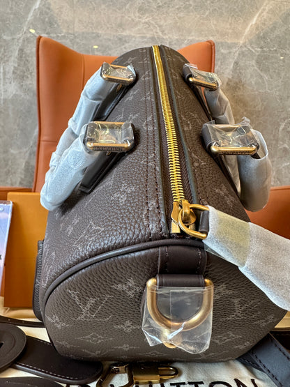 Louis Vuitton Speedy Bandoulière Monogram Bag Brown