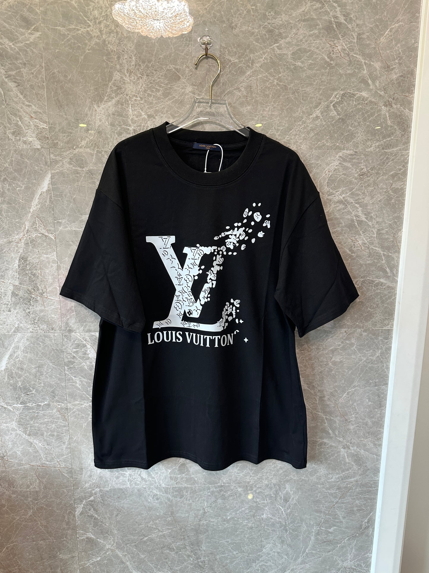 Louis Vuitton Black Cotton T-shirt