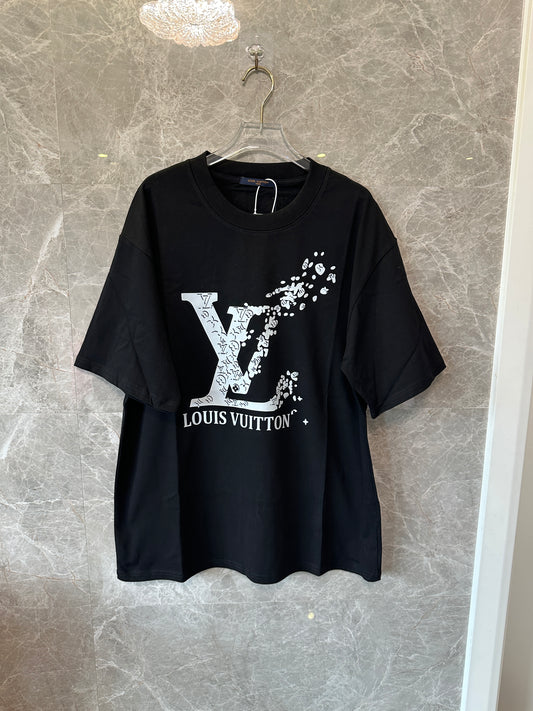 Louis Vuitton Black Cotton T-shirt