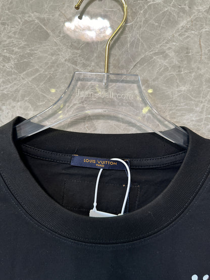Louis Vuitton Black Cotton T-shirt