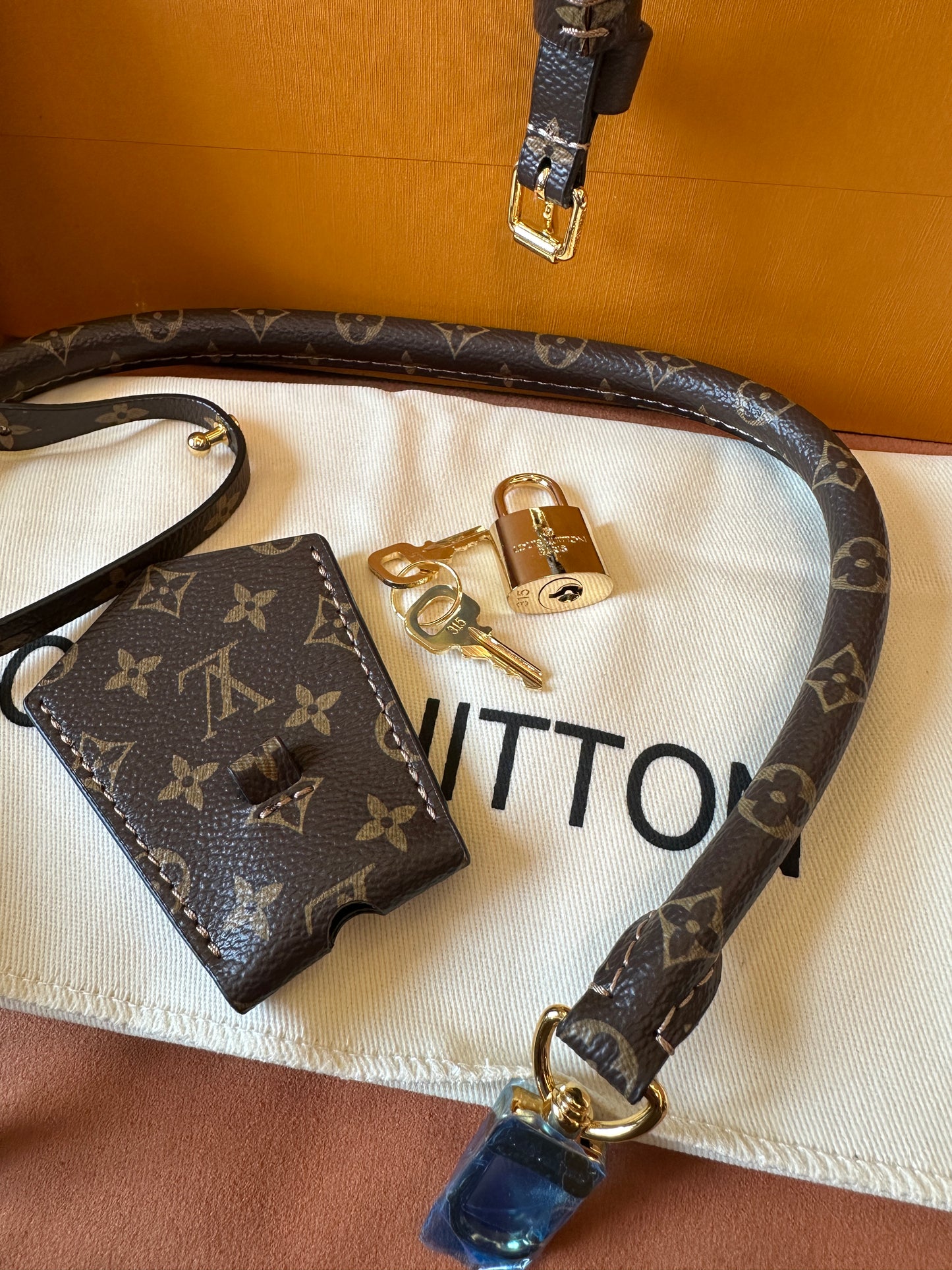 Louis Vuitton Speedy Bandoulière Black Leather Bag
