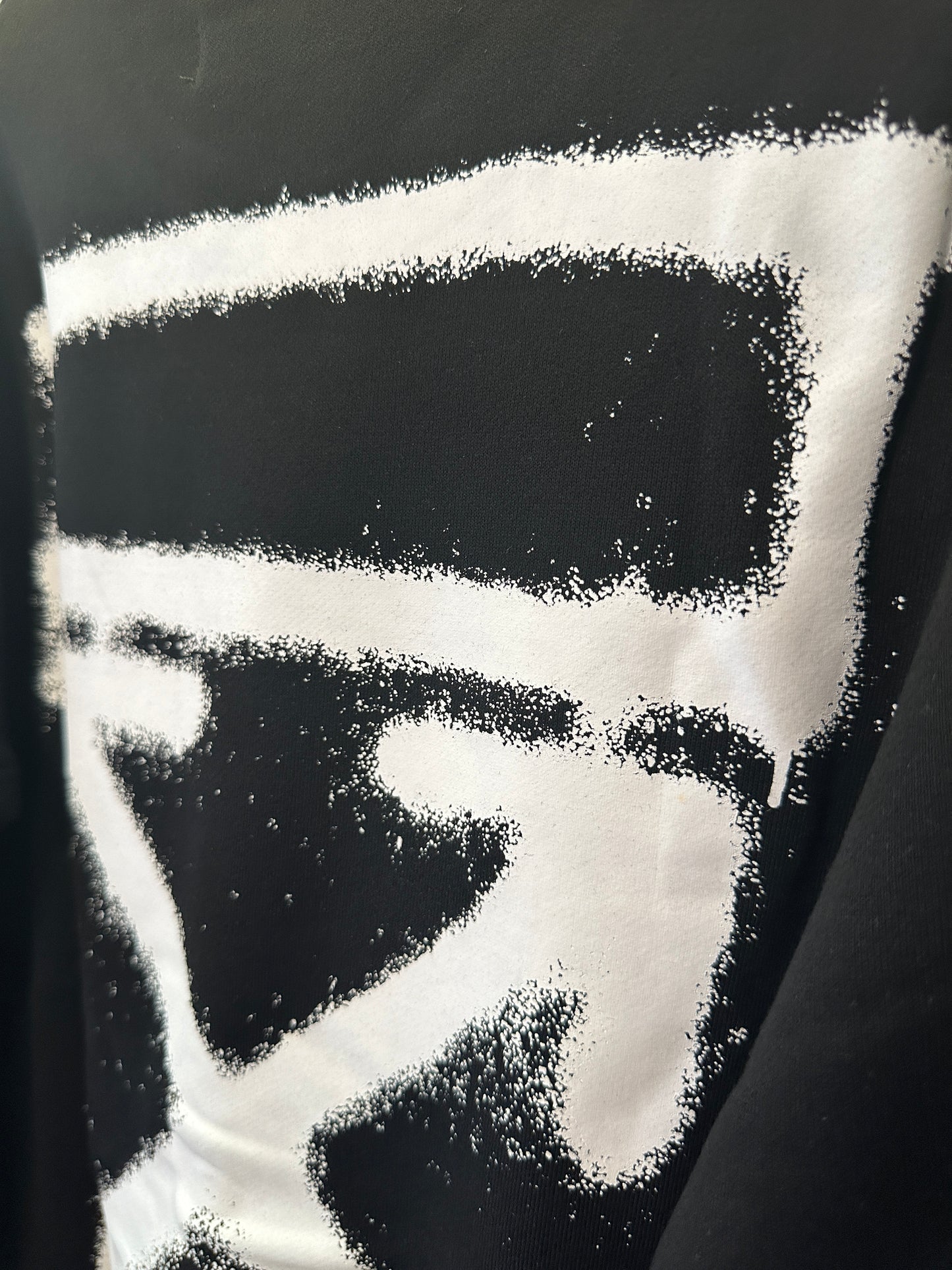 Off-White Spray Arrow Black Crewneck Sweatshirt