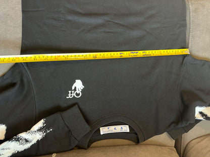 Off-White Spray Arrow Black Crewneck Sweatshirt