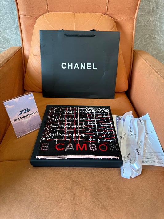 Chanel 31 Rue Cambon Silk Scarf