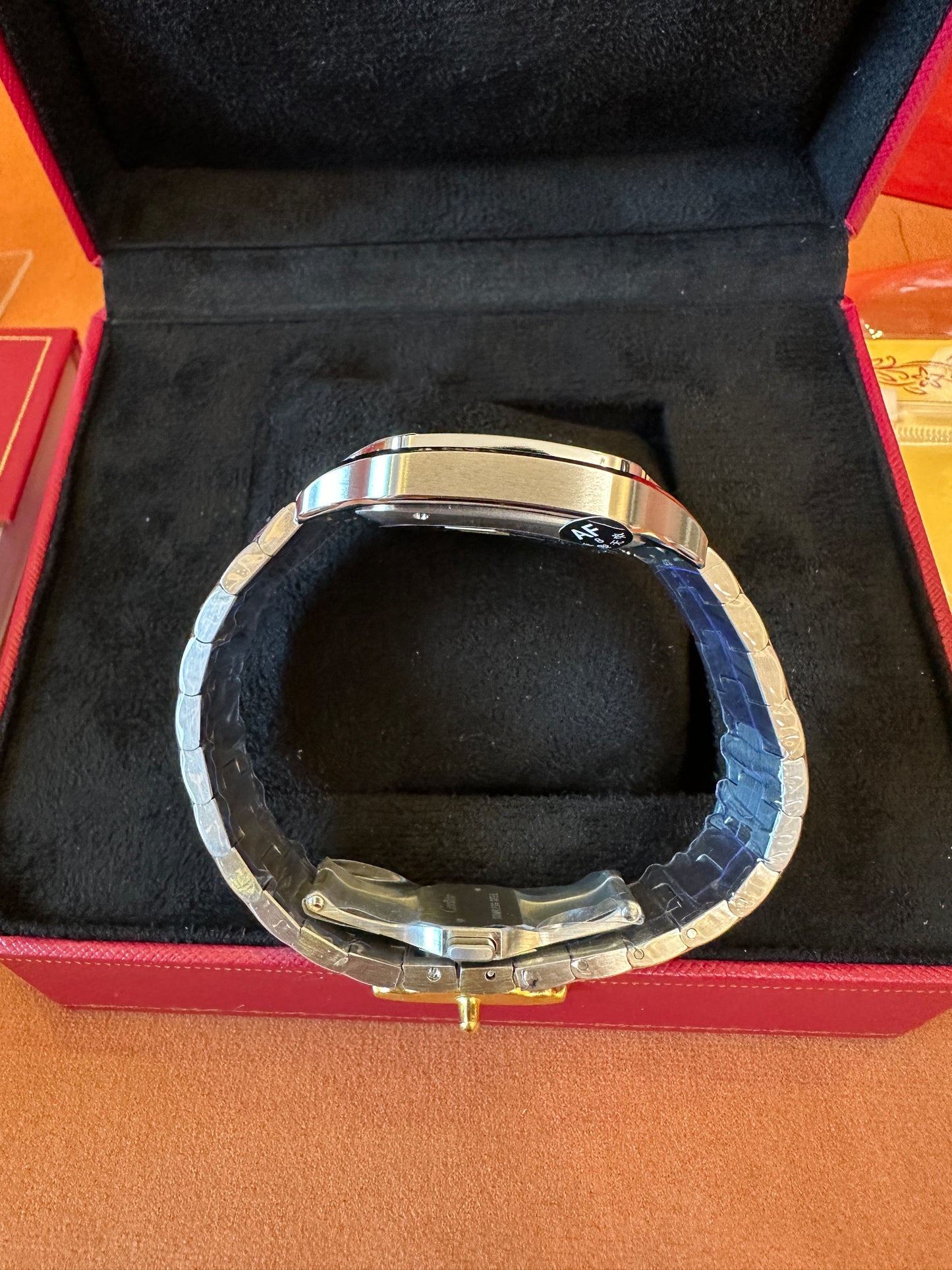 Cartier Santos Automatic Watch – Square Case Stainless Steel Design