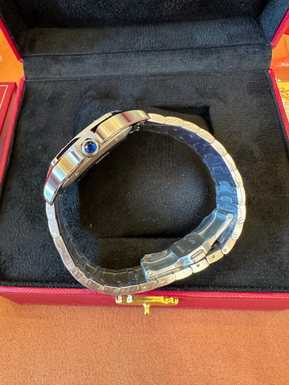 Cartier Santos Automatic Watch – Square Case Stainless Steel Design