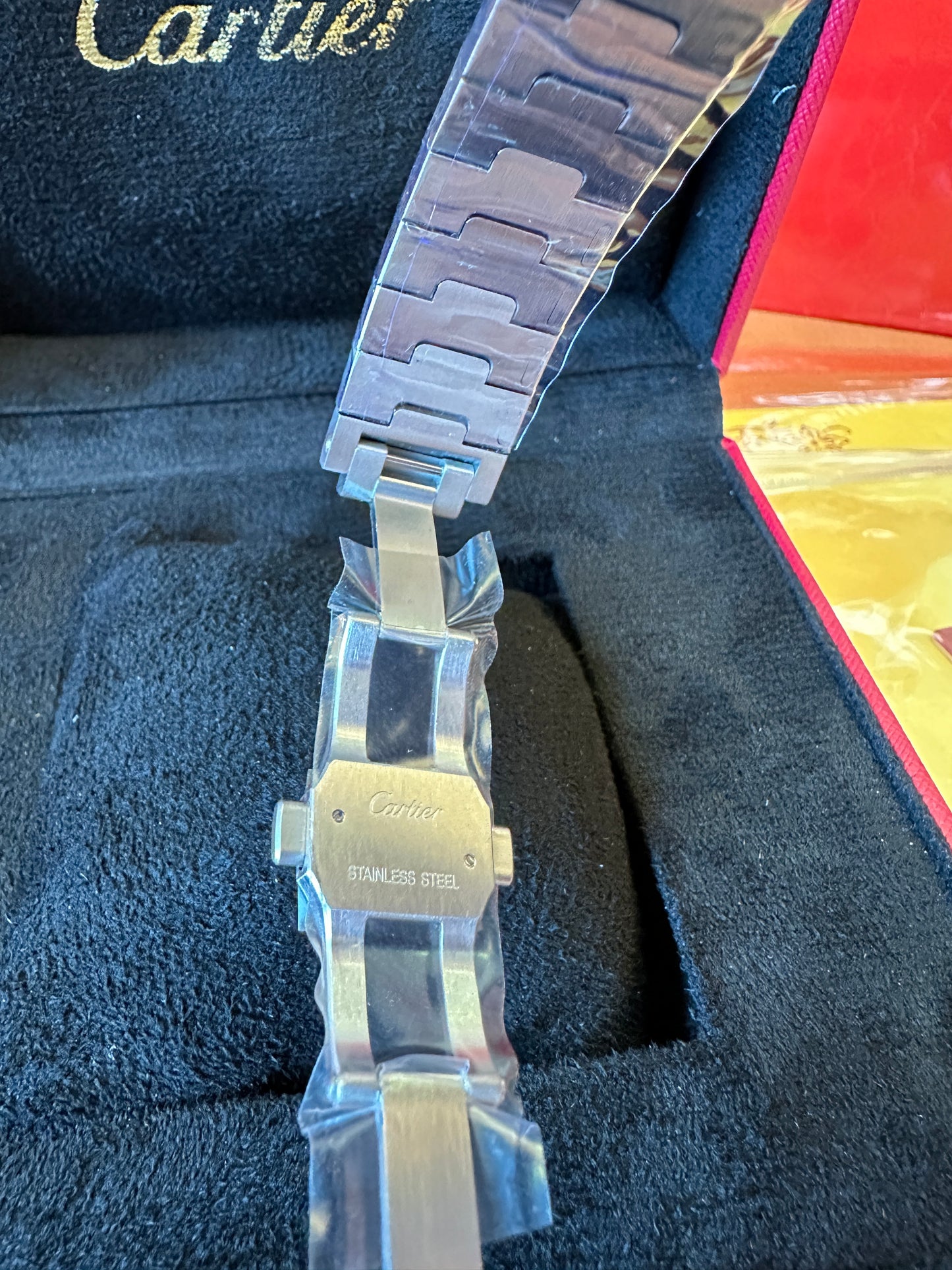 Cartier Santos Automatic Watch – Square Case Stainless Steel Design