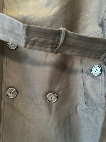 Burberry Classic Black Double-Breasted Trench Coat