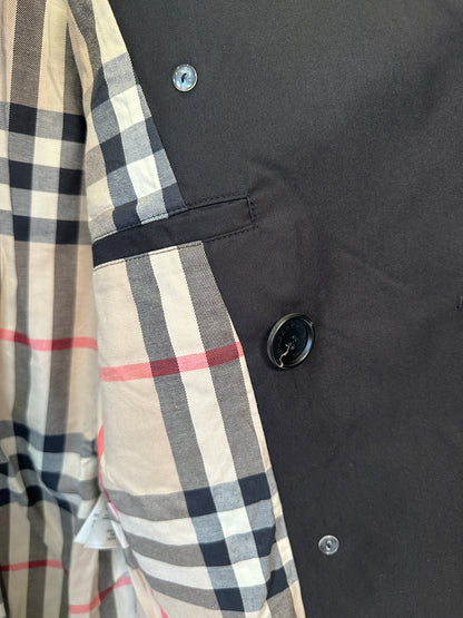Burberry Classic Black Double-Breasted Trench Coat