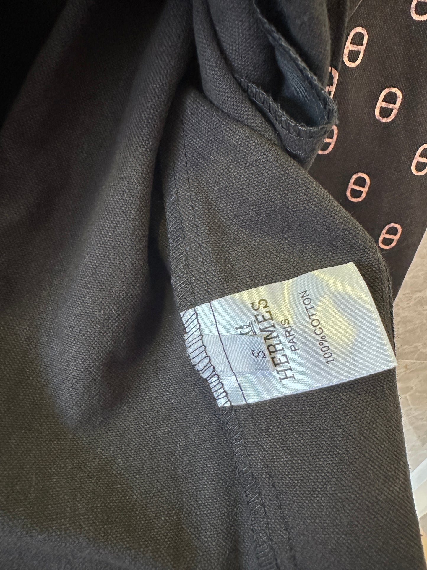 Hermès  Print Jacket & High-Waist Shorts Set
