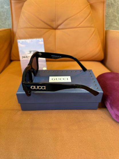Gucci GG1835S 001 Black Square Frame Sunglasses