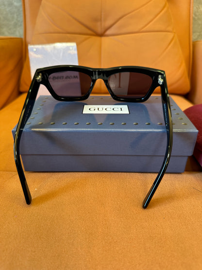 Gucci GG1835S 001 Black Square Frame Sunglasses