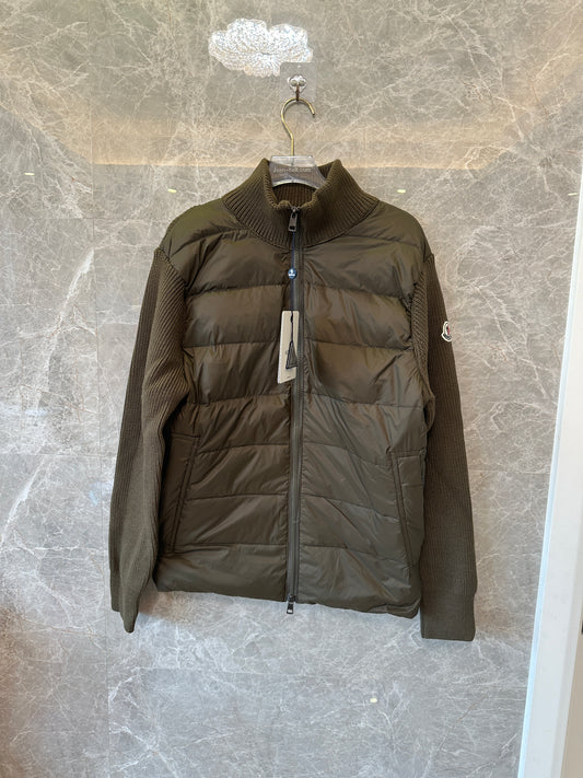 Moncler Hybrid Knit Down Jacket